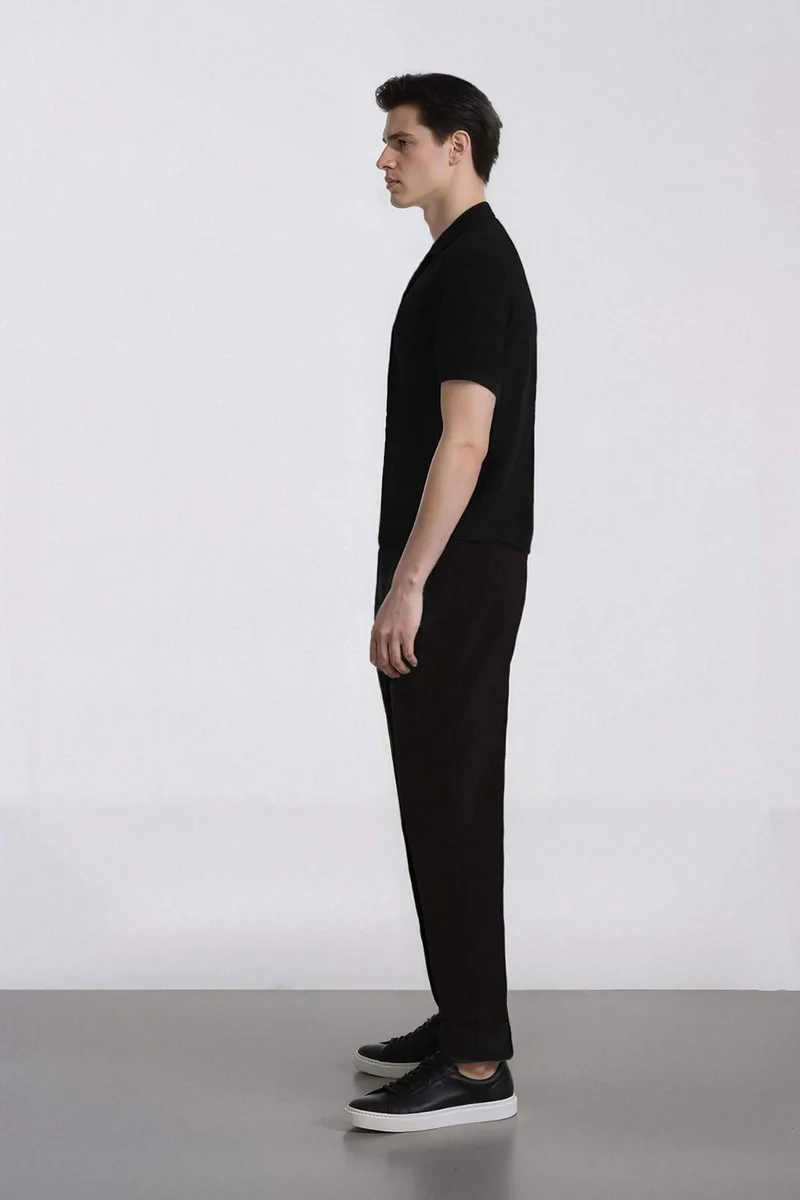 Defacto  Jogger Straight Leg Stretchy Summer Fabric Trousers for Men | Best Price UAE