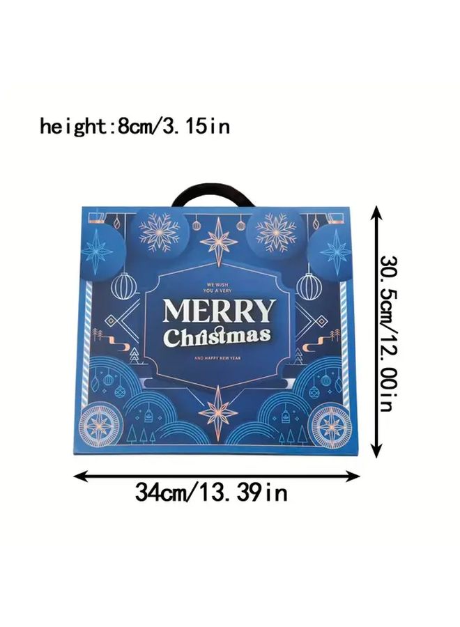 Christmas Countdown Gift Box With 24 Small Boxes Advent Calendar Empty Box - Image 3
