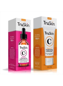 TruSkin Naturals TruSkin Super C Duo with C Plus Super Serum and Vitamin C Moisturizer  - Image 2