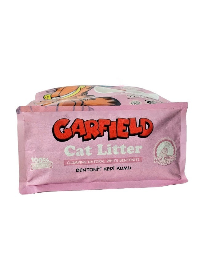 Garfield PET FAN GARFIELD Cat Litter 5Liter Baby Powder Scented - Image 5