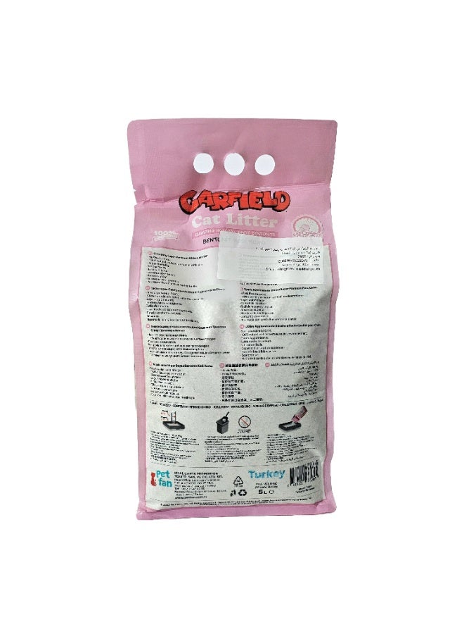 Garfield PET FAN GARFIELD Cat Litter 5Liter Baby Powder Scented - Image 4