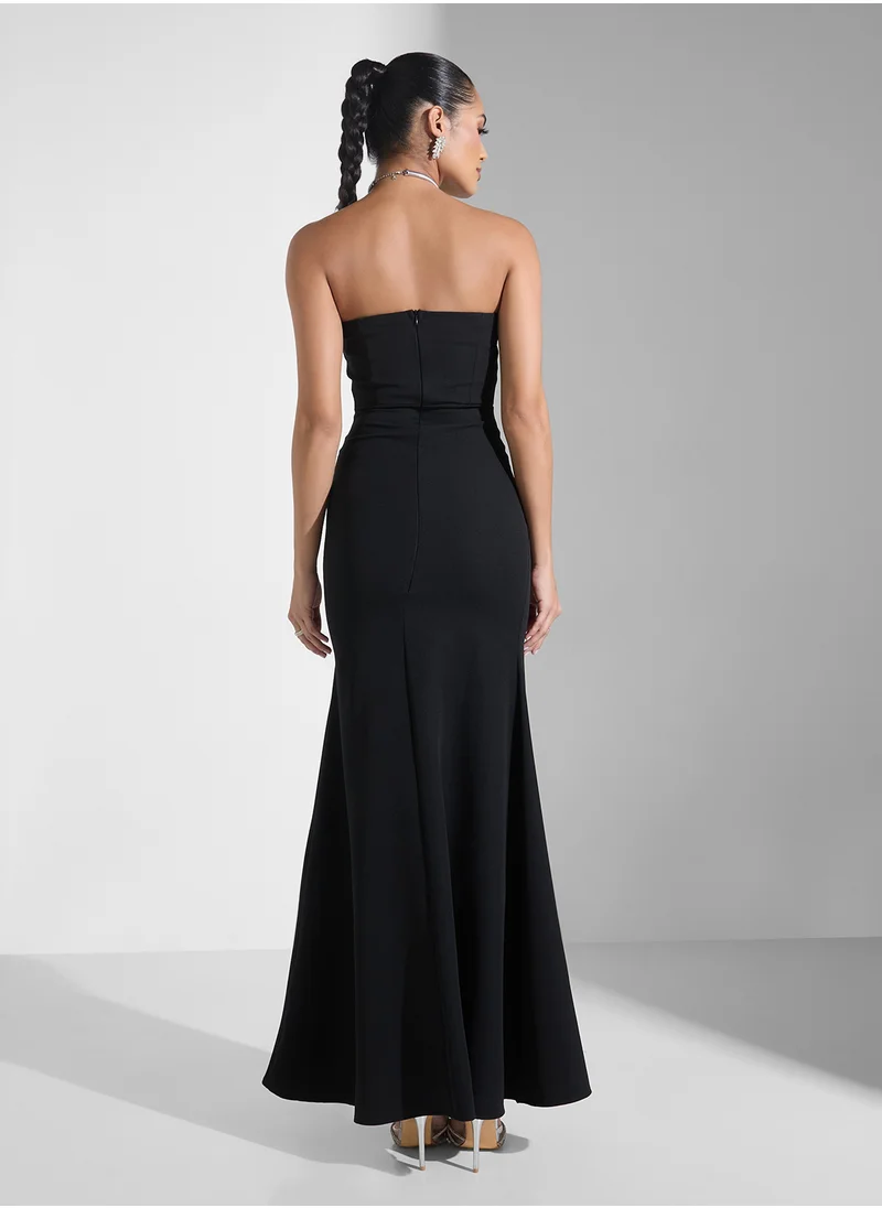 ايلا ليمتد اديشن Bandeau Dress With Statement Bodice Pleat