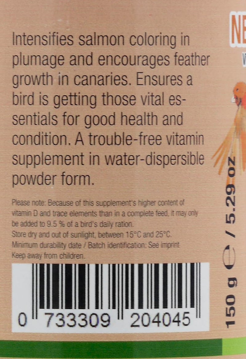 Nekton R-Beta Enhances Pink Color in Birds, 150g / 5.29oz - Image 4