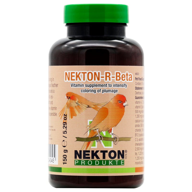 Nekton R-Beta Enhances Pink Color in Birds, 150g / 5.29oz - Image 1