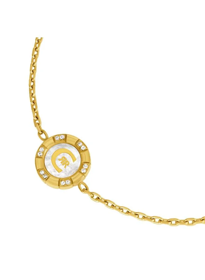شيروتي 1881 Debora Gold Plated Stainless Steel Chain Bracelet for Women