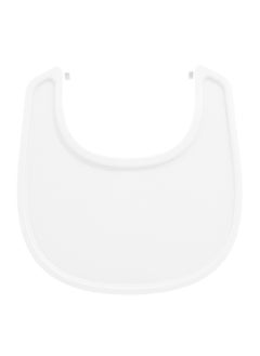 STOKKE Tray, White Design Ed Exclusively For Tripp Trapp Chair, Tripp Trapp Baby Set Convenient To Use And Clean Made With Bpa - Free Plastic Suitable For Toddlers 6 - 36 Months  - Image 1