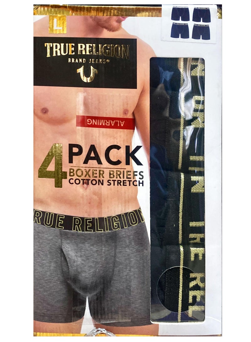 TRUE RELIGION TRUE RELIGION 4 x Boxer Briefs Cotton  - Image 2