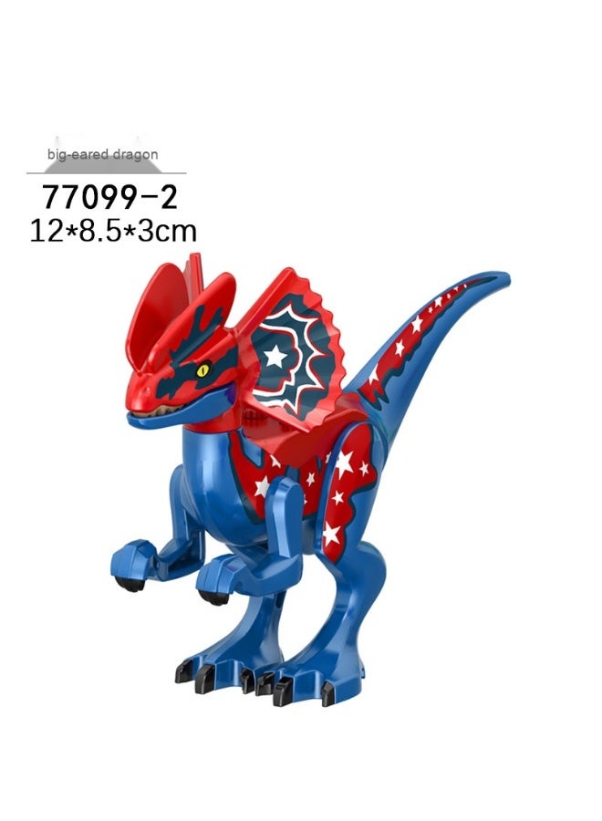 NIBEMINENT Jurassic Dinosaur Building Blocks - Mega Brachiosaurus Toy Set