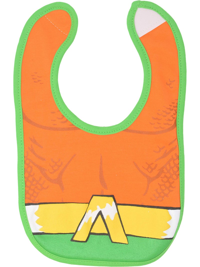 Warner Bros Justice League Baby Boys 6 Pack Bibs Superman Batman Flash Aquaman Green Lantern - Image 4