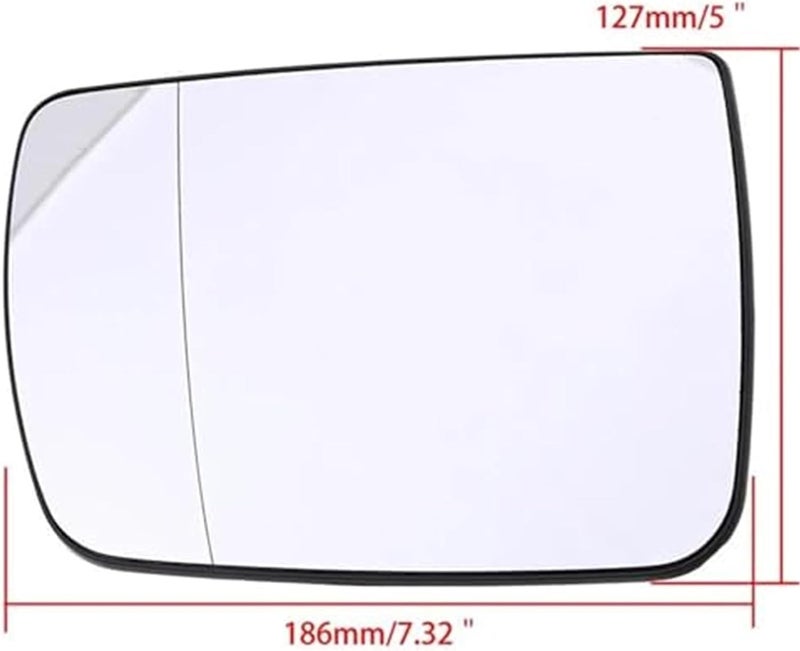 Wivplex Heated Rear View Mirror Glass for BMW X5 E53 - Image 3