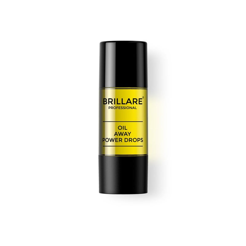 Brillare Professional Oil Away Power Drops 100 Natural Face Serum With Tea Tree and Rosemary 15 ML Zero Chemicals - Image 1