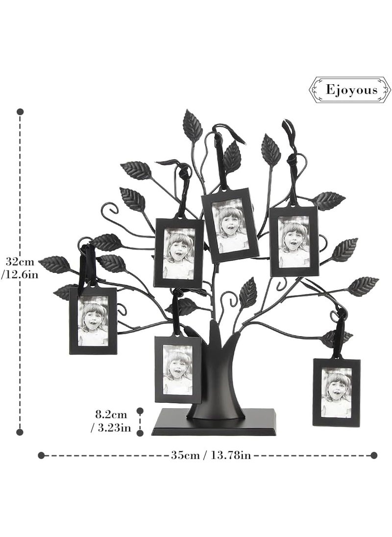 HURRISE HURRISE Family Tree Picture Frame Picture Frames Family Tree Hanging Photo Frames Christmas Hanging Picture Frame Ornaments Hanging Family Photo Frames Display Decorative Table Home Decor  - Image 3