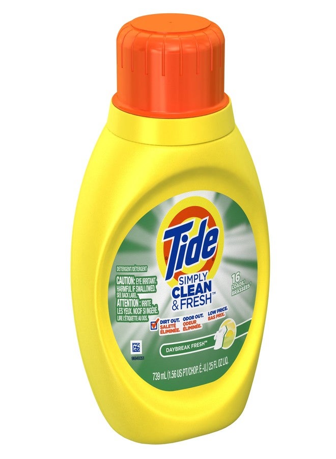 Tide Hec Simply Clean and Fresh Daybreak Liquid Laundry Detergent, 25 Ounce - Image 3