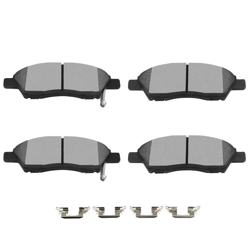 SCITOO D1592 Ceramic Brake Pads Sets Front wHardware Replacement For Nissan For Versa 20122019For Nissan For Versa Note 20142019 - Image 2