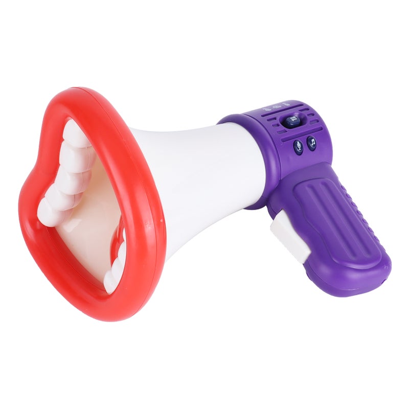 Children Voice Changer Toy Recording Laughter Voice Change Megaphone Toy Birthday Gift (White) - Image 3