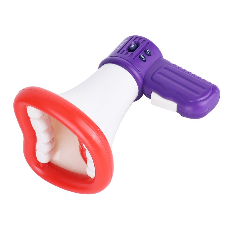 Children Voice Changer Toy Recording Laughter Voice Change Megaphone Toy Birthday Gift (White) - Image 5