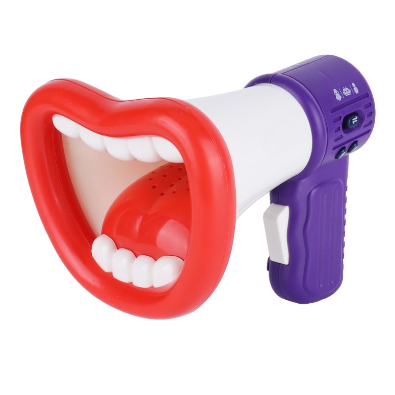 Children Voice Changer Toy Recording Laughter Voice Change Megaphone Toy Birthday Gift (White) - Image 2