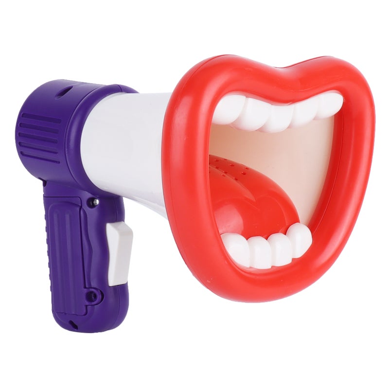 Children Voice Changer Toy Recording Laughter Voice Change Megaphone Toy Birthday Gift (White) - Image 1