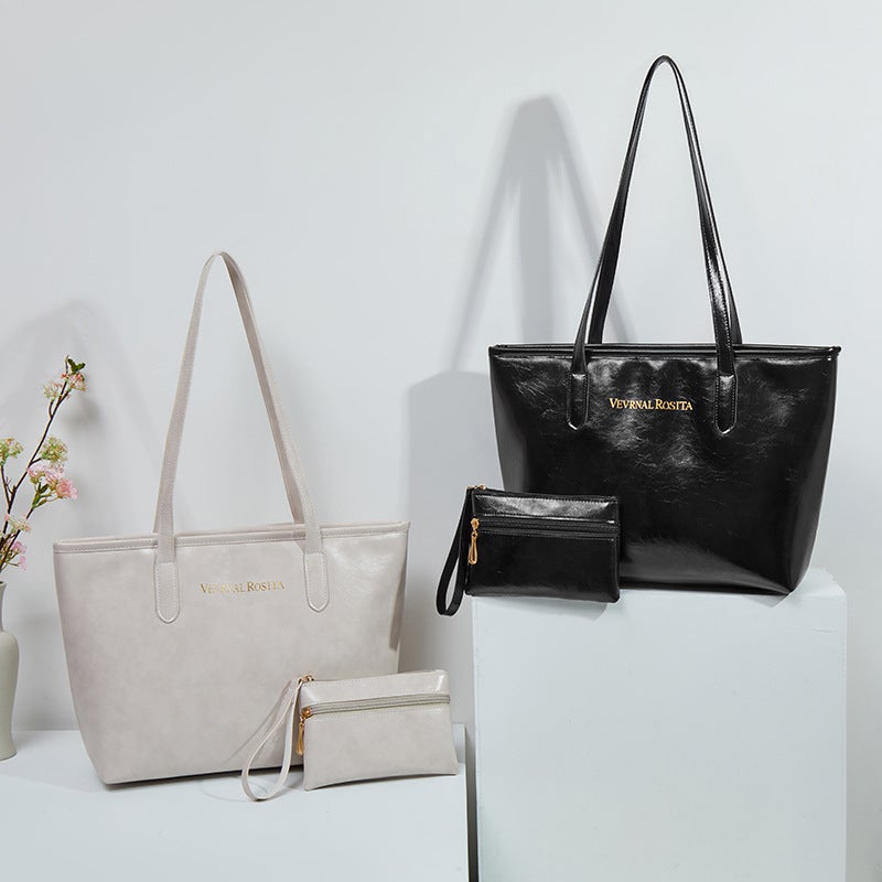 Large Capacity Tote Bag Set of 2 for Women - Image 2
