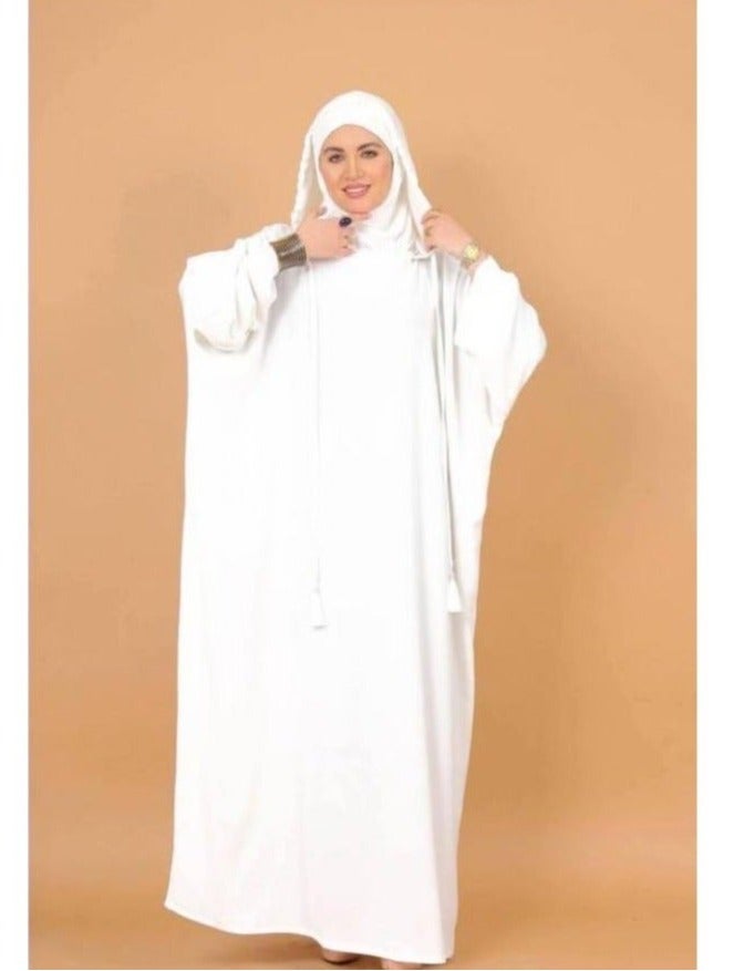 AMYAE One Piece Islamic Prayer with Long Sleeve Hoodi Style - Prayer Clothes for Women - Namaz Prayer Dress Abaya For Women - Jilbab 1 Piece Umrah essentials for women - Prayer set Salah Dress, Namaz Wear Multi Colors - Image 4