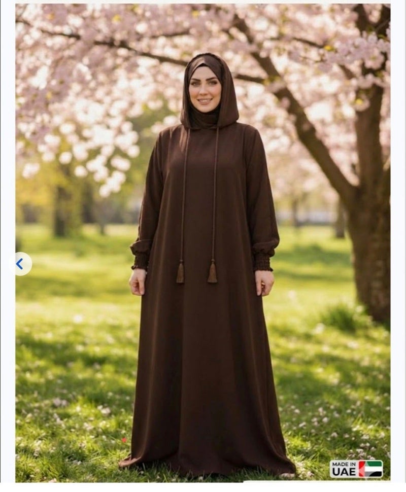 AMYAE One Piece Islamic Prayer with Long Sleeve Hoodi Style - Prayer Clothes for Women - Namaz Prayer Dress Abaya For Women - Jilbab 1 Piece Umrah essentials for women - Prayer set Salah Dress, Namaz Wear Multi Colors - Image 2