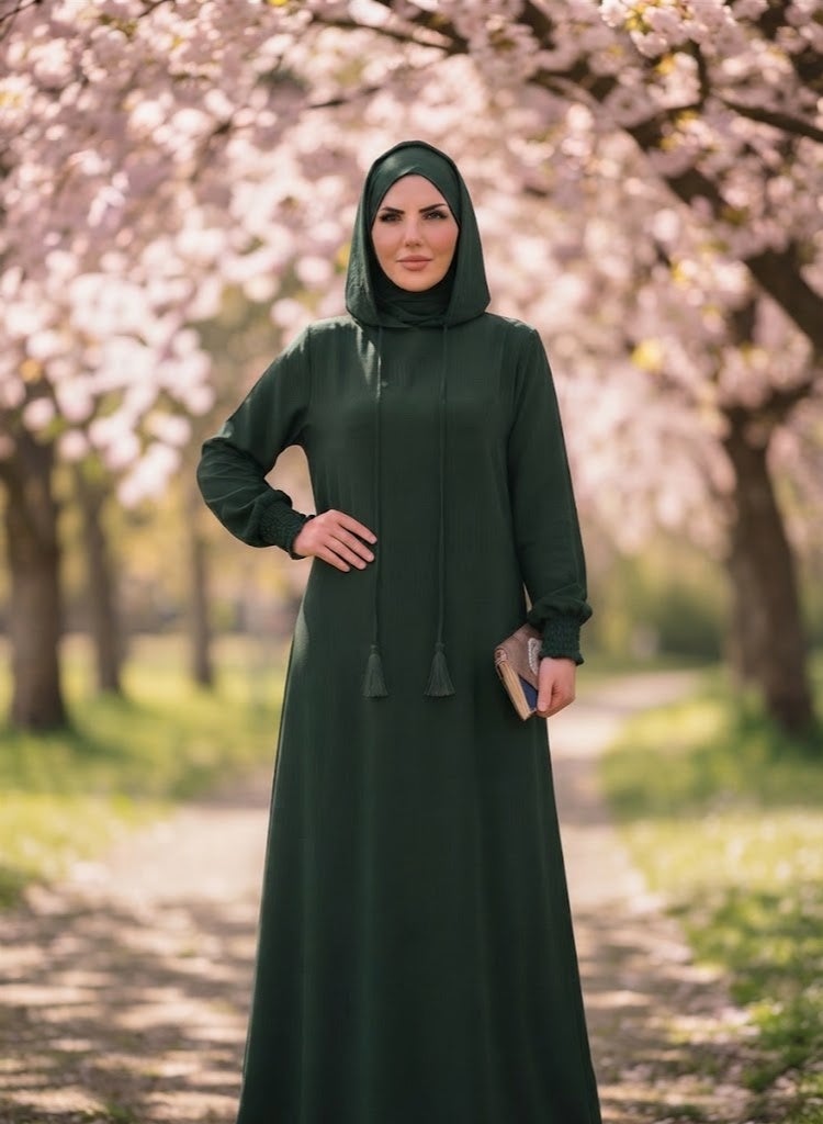 AMYAE One Piece Islamic Prayer with Long Sleeve Hoodi Style - Prayer Clothes for Women - Namaz Prayer Dress Abaya For Women - Jilbab 1 Piece Umrah essentials for women - Prayer set Salah Dress, Namaz Wear Multi Colors - Image 4