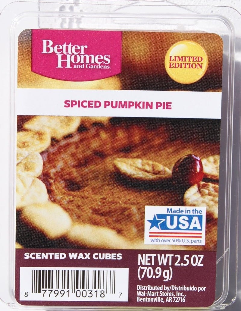 Better Homes & Gardens Better Homes and Gardens Limited Edition Spiced Pumpkin Pie Scented Wax Cubes - Image 3