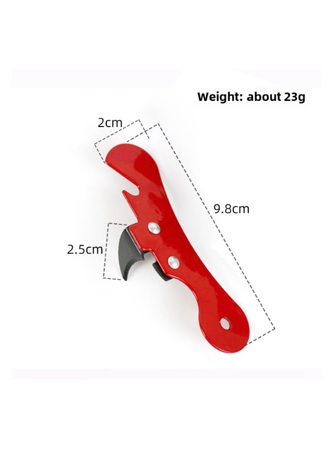 1 x 5 pcs Versatile Can Opener Parrot Design with Custom Logo Bulk Red Parrot Can-opener * 45 *
