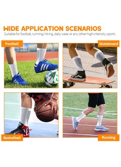 SANMUGEED 3 Pairs Grip Socks Football Men Women Anti Slip Sports Grip Socks Breathable Anti Blister Rubber Pads Non Slip Basketball Socks Athletic Grippy Socks For Soccer Running Hiking Boxing Rugby  - Image 5