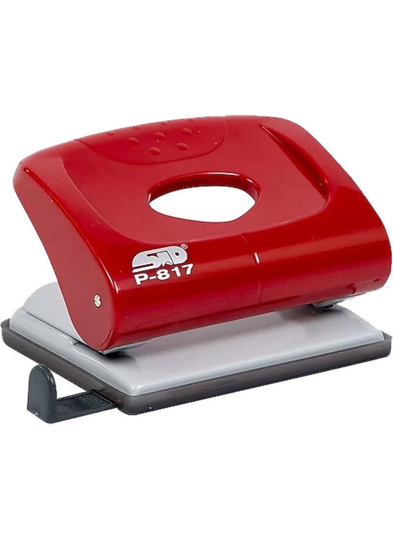 STD Popular P-817 Hole Punch 20 Page Capacity Hole Punch  - Image 2