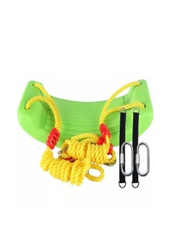Swing Swing Indoor Children's Outdoor Large Curved Board Swinging Large Thickened For Kids & Adult Easy to Carry Swing Board Plastic Seat Plate (Holds Up to 150 kG)  - Image 3