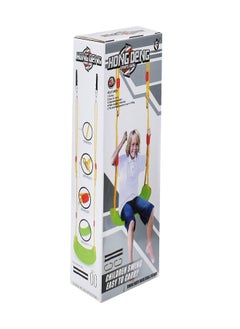 Swing Swing Indoor Children's Outdoor Large Curved Board Swinging Large Thickened For Kids & Adult Easy to Carry Swing Board Plastic Seat Plate (Holds Up to 150 kG)  - Image 4