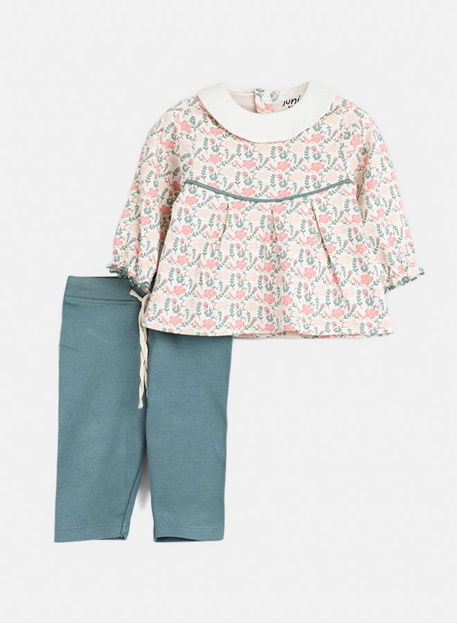 Baby Girls Interlock Pyjama set