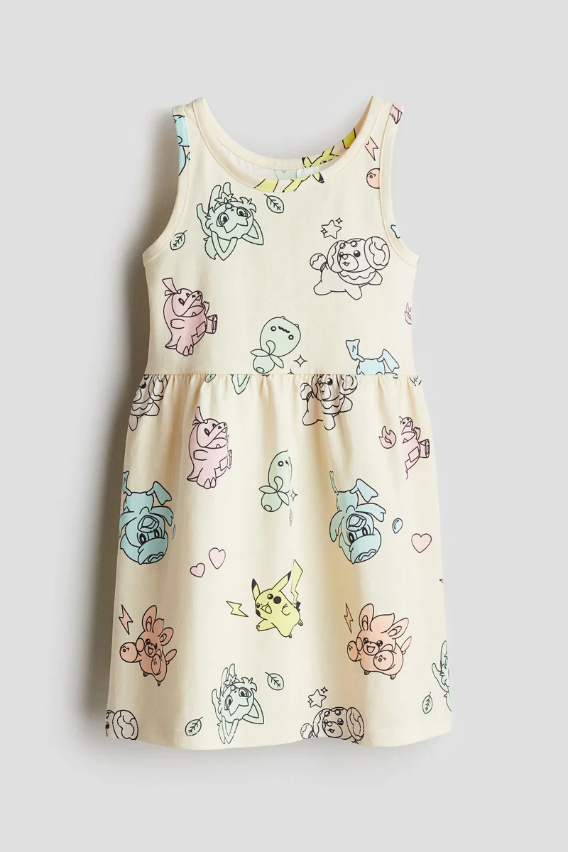 H&M Printed cotton dress