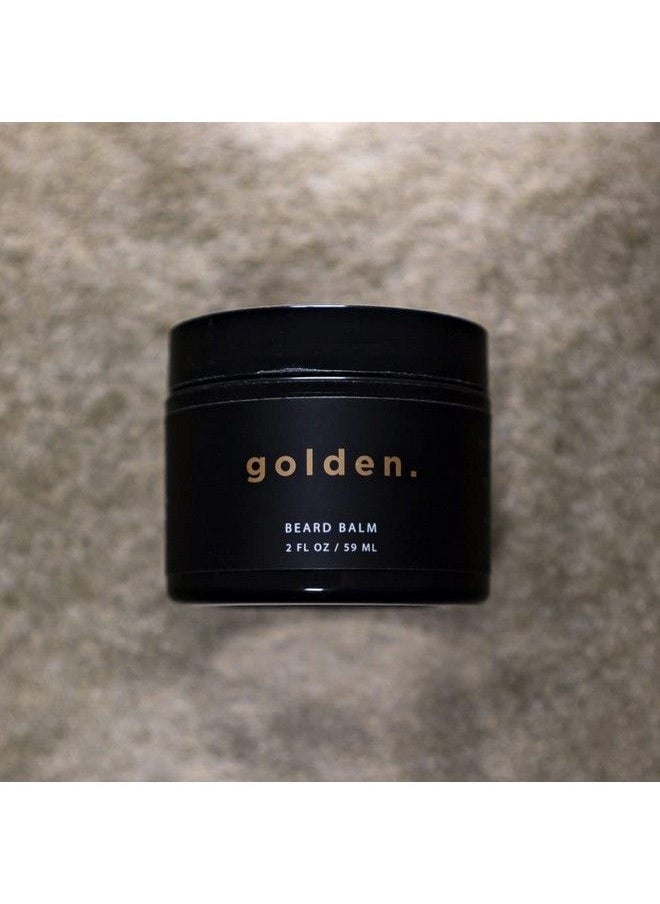 Golden Grooming Company - Growth Beard Balm Leavein Conditioner Made With Only Natural And Organic Ingredients 2 Ounce - Image 1