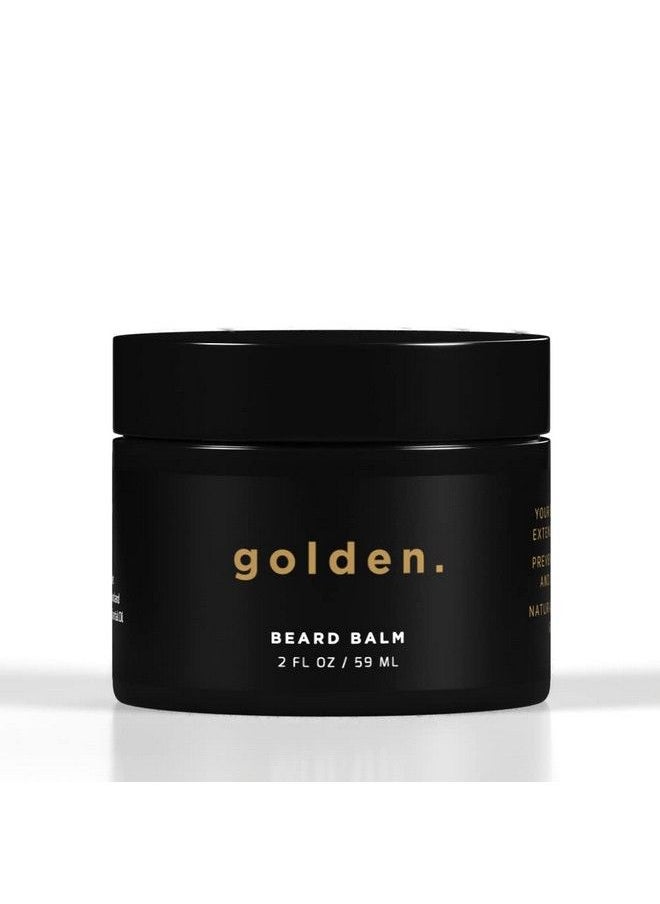 Golden Grooming Company - Growth Beard Balm Leavein Conditioner Made With Only Natural And Organic Ingredients 2 Ounce - Image 1