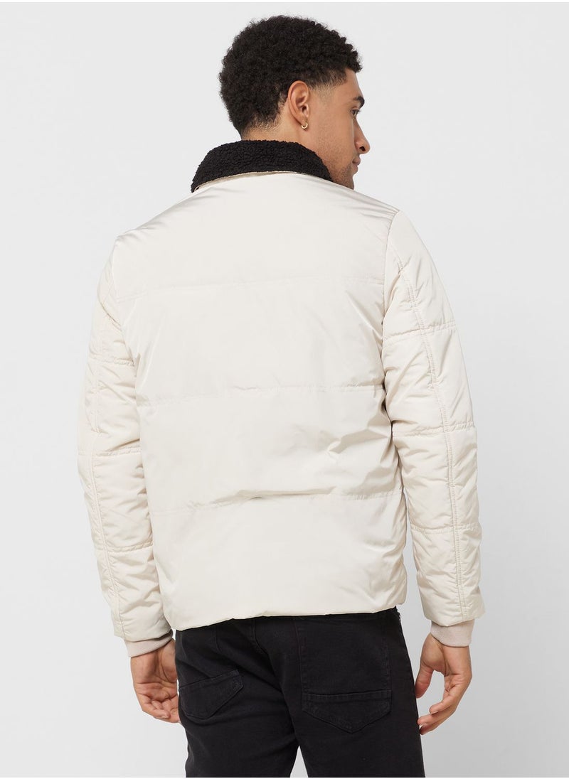 Seventy Five - Men's Jacket With Inner Fur - Image 1
