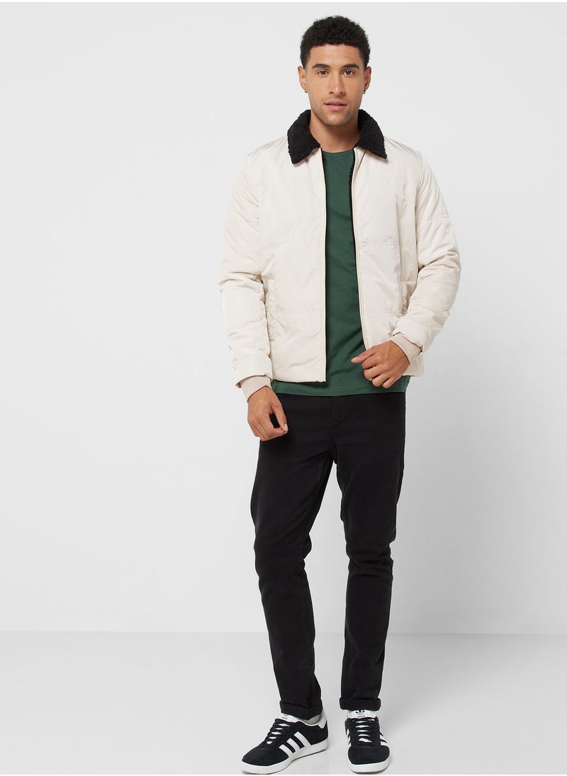 Seventy Five - Men's Jacket With Inner Fur - Image 1