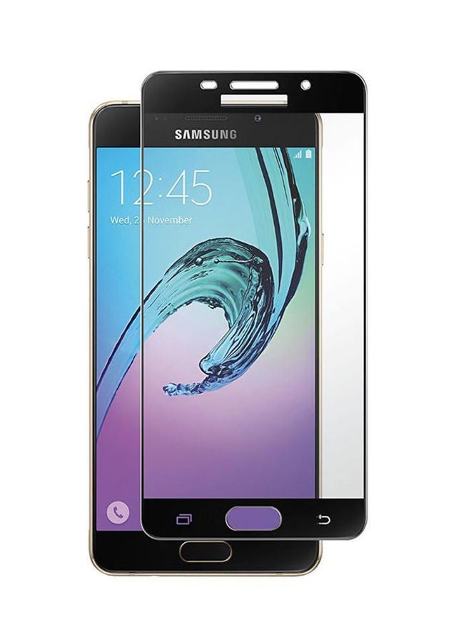 Tempered Glass Screen Protector For Samsung Galaxy A5 (2016) Clear/Black