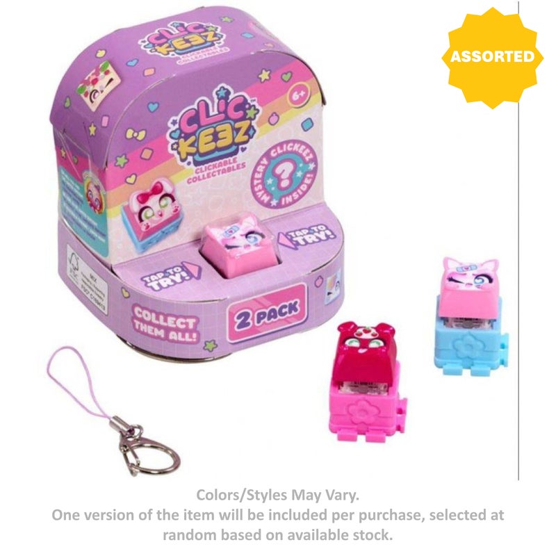 Clickeez Clickable Keyboard Collectables Set (Pack of 2, Assorted) - Image 2