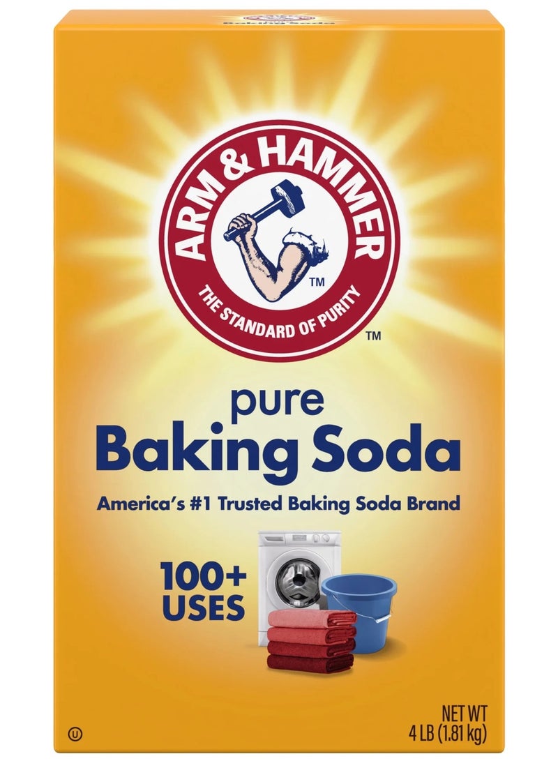 Arm & Hammer Pure Baking Soda 100+ Uses - 1.81 kg - Image 1