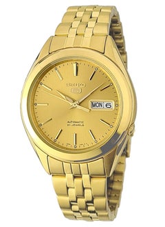 Seiko ساعة يد أوتوماتيكية للرجال من الفولاذ المقاوم للصدأ على شكل دائري أنالوج SNKL28K1 - 37 مم  - Image 1