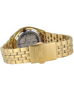 Seiko ساعة يد أوتوماتيكية للرجال من الفولاذ المقاوم للصدأ على شكل دائري أنالوج SNKL28K1 - 37 مم  - Image 3