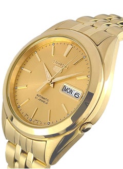 Seiko ساعة يد أوتوماتيكية للرجال من الفولاذ المقاوم للصدأ على شكل دائري أنالوج SNKL28K1 - 37 مم  - Image 2