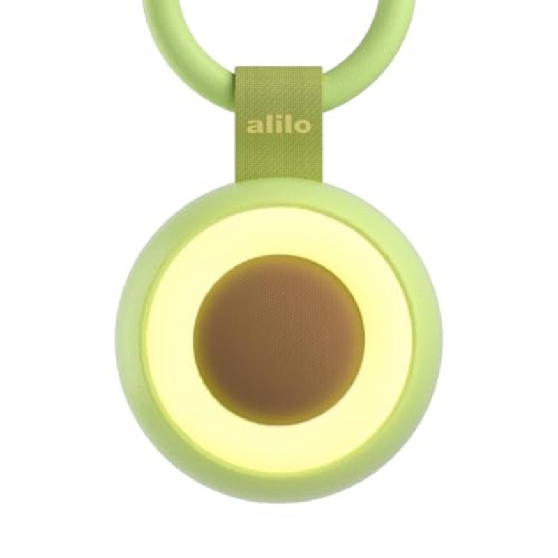 alilo Pocket Soother Portable Baby Sound Machine with Night Light, 30 Soothing Sounds White Noise, Travel Sleep Aid with Timer Memory, Newborn Gift Avocado - Image 1