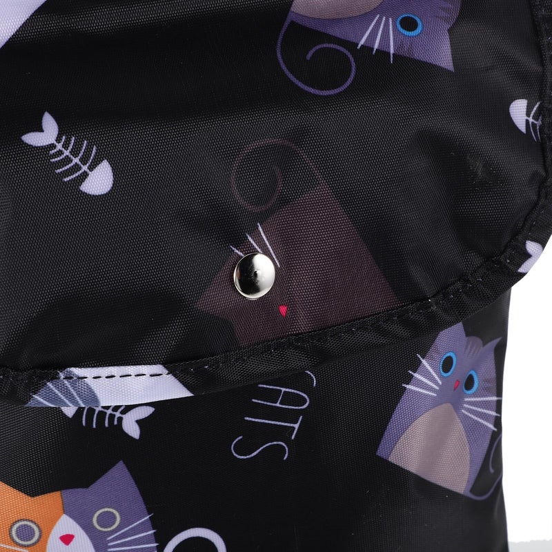 Black Motorcycle Handlebar Bag Front Hanging Organizer Storage Pocket for Scooter Bicycle - Image 4