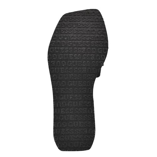 Guess Women's DELLEAN Wedge Sandal, Black 001, 11 - Image 4