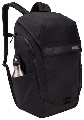 THULE حقيبة ظهر دراجات ثولي باراماونت - سعة 28 لتر - ملائمة قابلة للتعديل - حافظة لابتوب مبطنة 16 بوصة و جيب لوحي 11 بوصة - حزام لتثبيت الخوذة - جيب جانبي للهاتف - حلقة لمصباح الذيل - Image 5