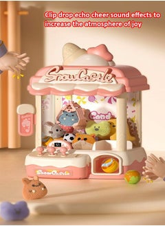 fashionhome Arcade Game Claw Machine Fun Mini Grab Dolls Prize Dispenser Party Game Vending Toy for Kids Boys & Girls  - Image 4