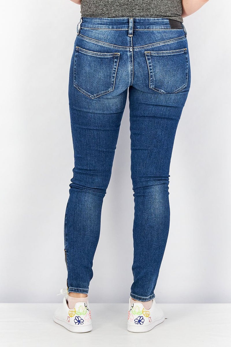 DIESEL Women Slandy Super Skinny Stretchable Denim Jeans, Blue - Image 3